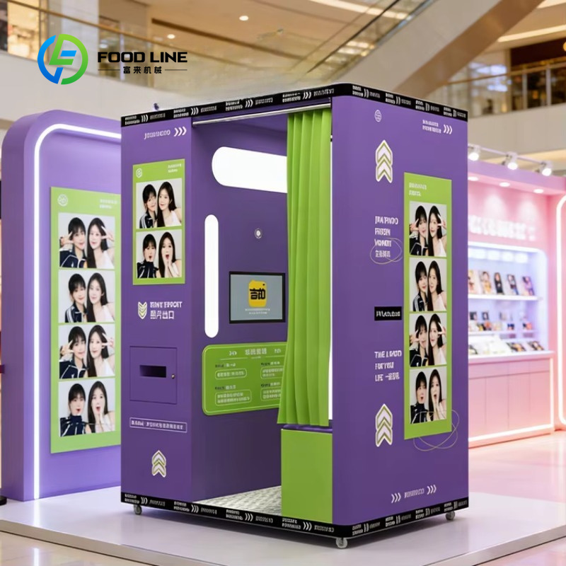 Global Commercial Printing - كشك تصوير فوري بتصميم رياضي مخصص