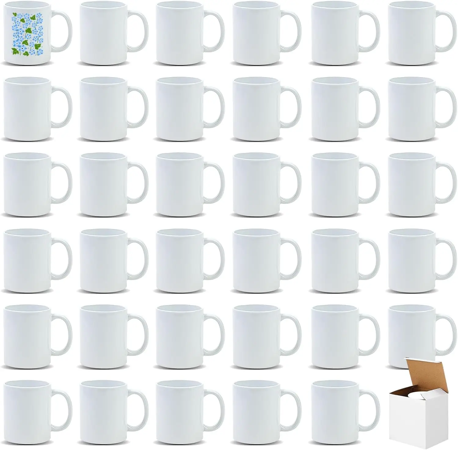 أكواب سيراميك للطباعة بالحرارة - مراجعة Sublimation Mug Blank وسعره