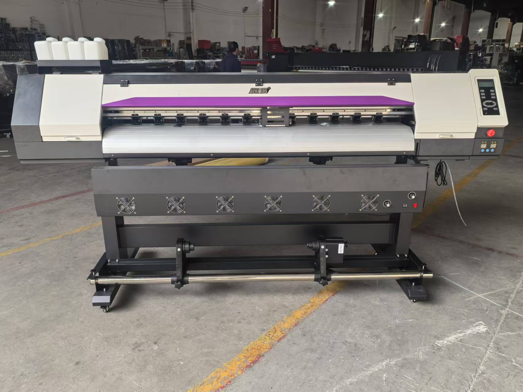 أحدث آلة طباعة التنسيقات الكبي - مراجعة Commercial Vinyl Printing Machine وسعره