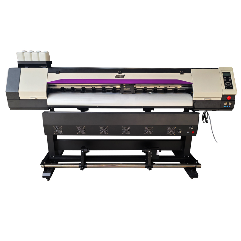 طابعة سانتوس 1.6 متر إيكو سولف - مراجعة Commercial Vinyl Printing Machine وسعره
