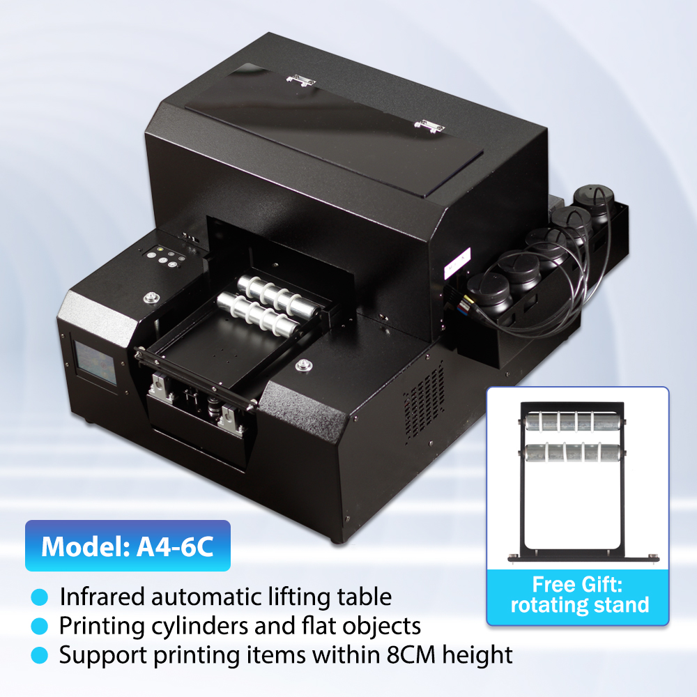 طابعة UV صغيرة بحجم A4 لطباعة  - مراجعة Commercial Dtf Printing وسعره