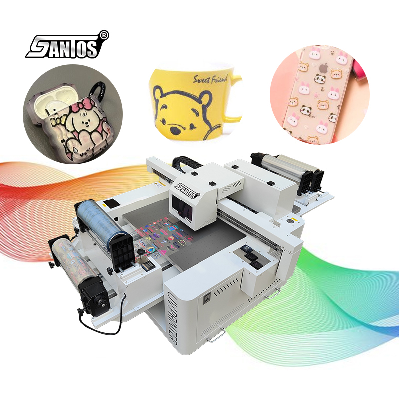 الجمع بين آلة الطباعة A3 UV DT - مراجعة Commercial Dtf Printing وسعره