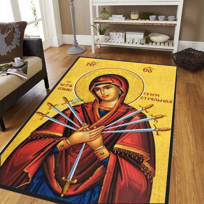 سجادة كبيرة لغرفة المعيشة وغرف - مراجعة Commercial Printing Icon وسعره