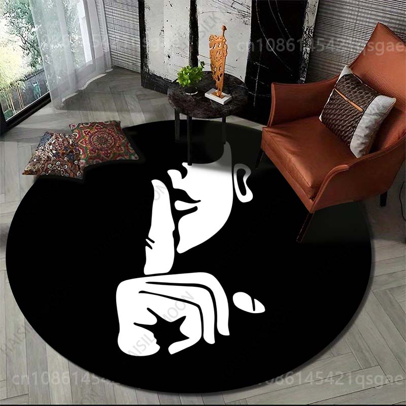 سجادة دائرية مطبوعة بتصميم أيق - مراجعة Commercial Printing Icon وسعره