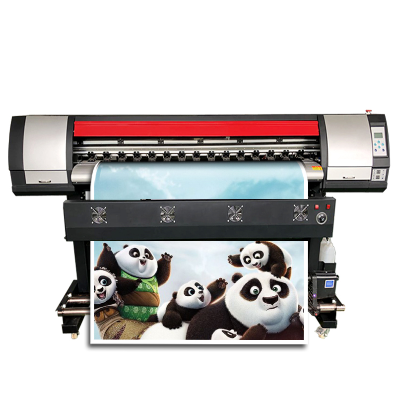 طابعة إيكو سولفنت 1.8 متر Xp60 - مراجعة Commercial Vinyl Printing Machine وسعره