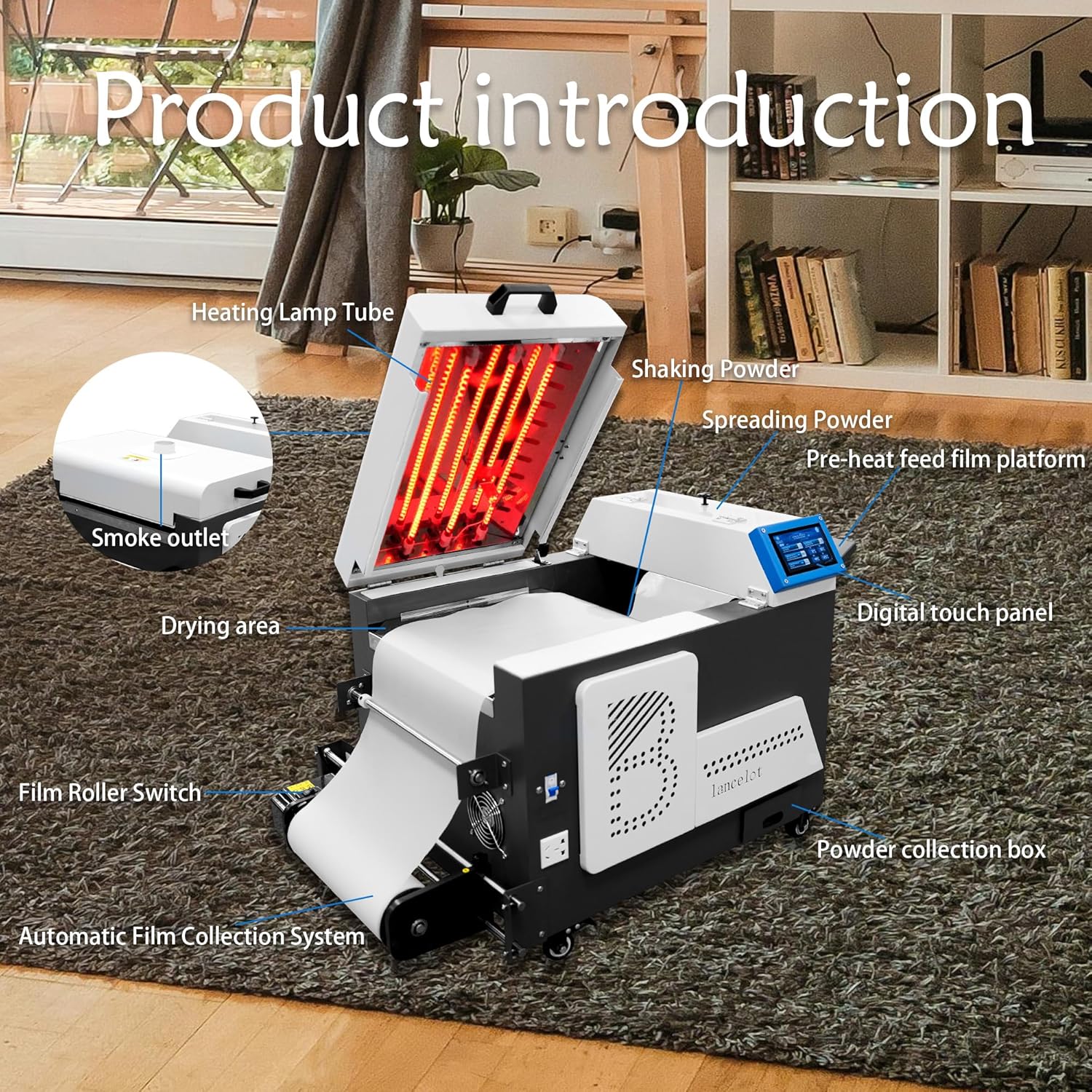 حزمة طابعة Lancelot A3 M1630 P - مراجعة Commercial Dtf Printing وسعره