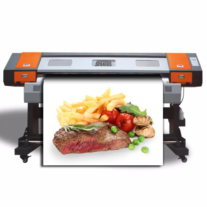 1.8 متر طابعة الراسمة الفينيل  - مراجعة Commercial Vinyl Printing Machine وسعره