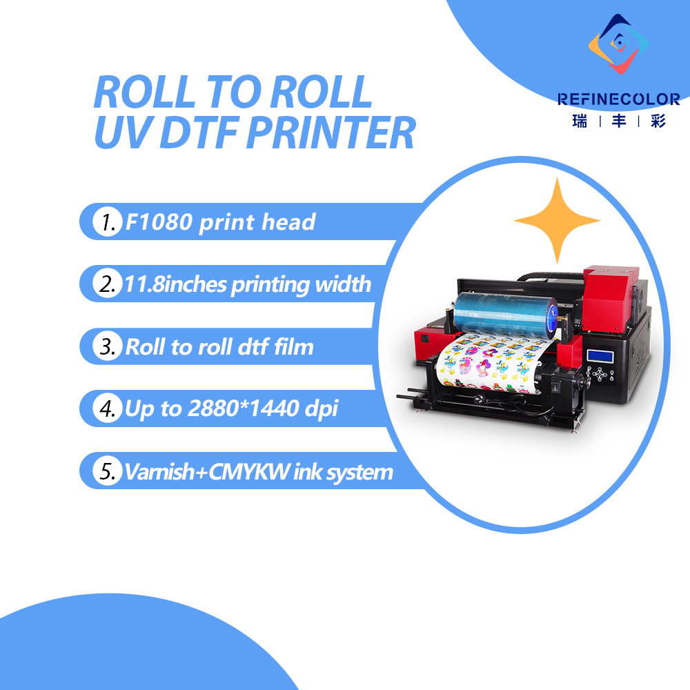 طابعة Refinecolor A3+ الصناعية - مراجعة Commercial Dtf Printing وسعره