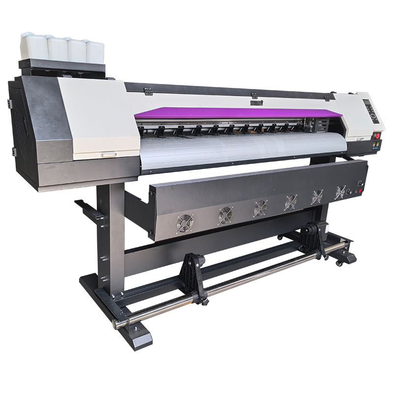 1.8 متر طابعة الراسمة الفينيل  - مراجعة Commercial Vinyl Printing Machine وسعره